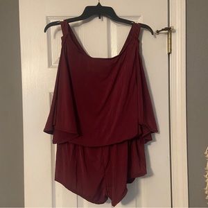 Maroon, contemporary costume